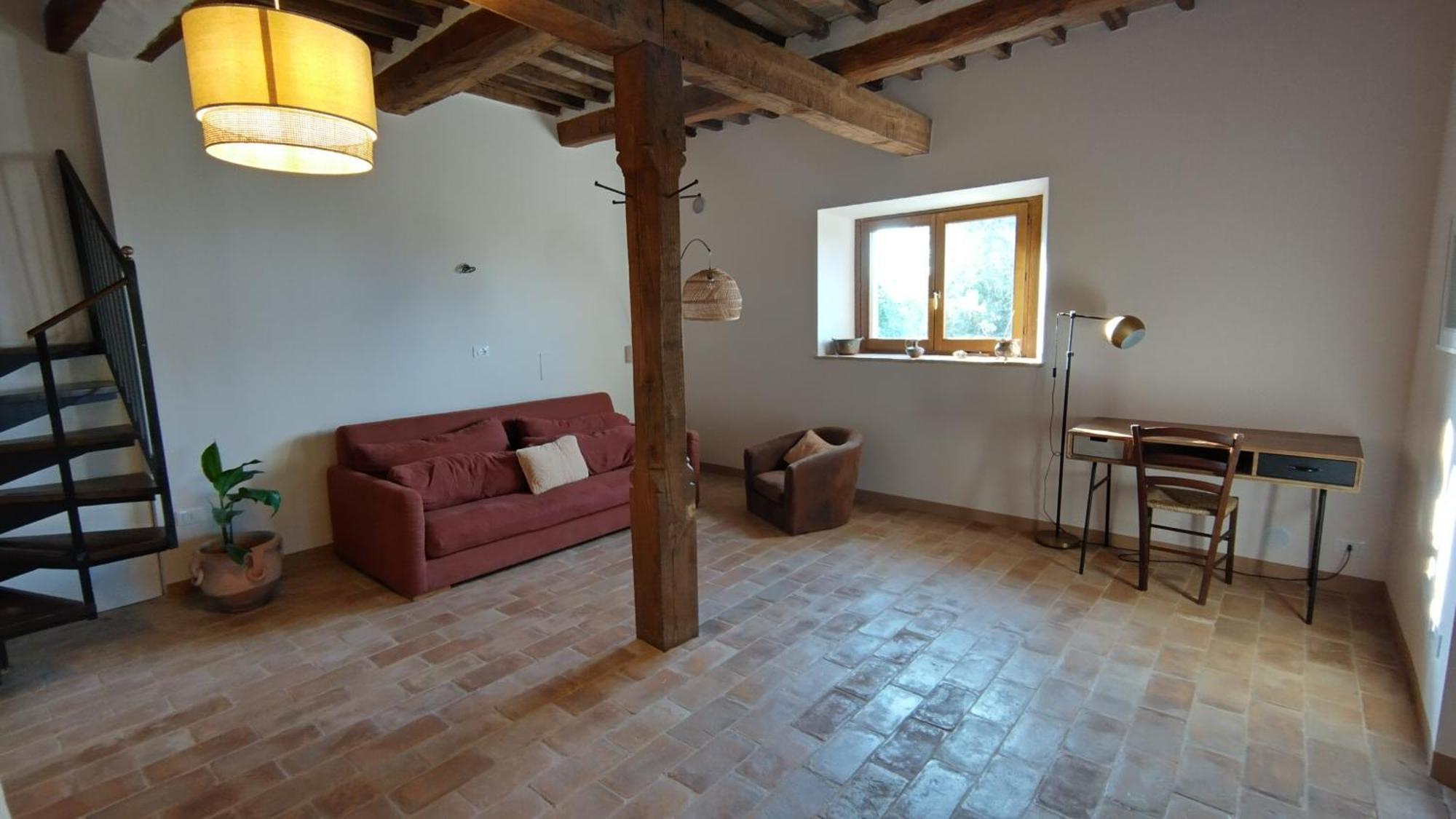 Podere Cerrete - Eco Farmhouse Castel del Piano  Exterior foto