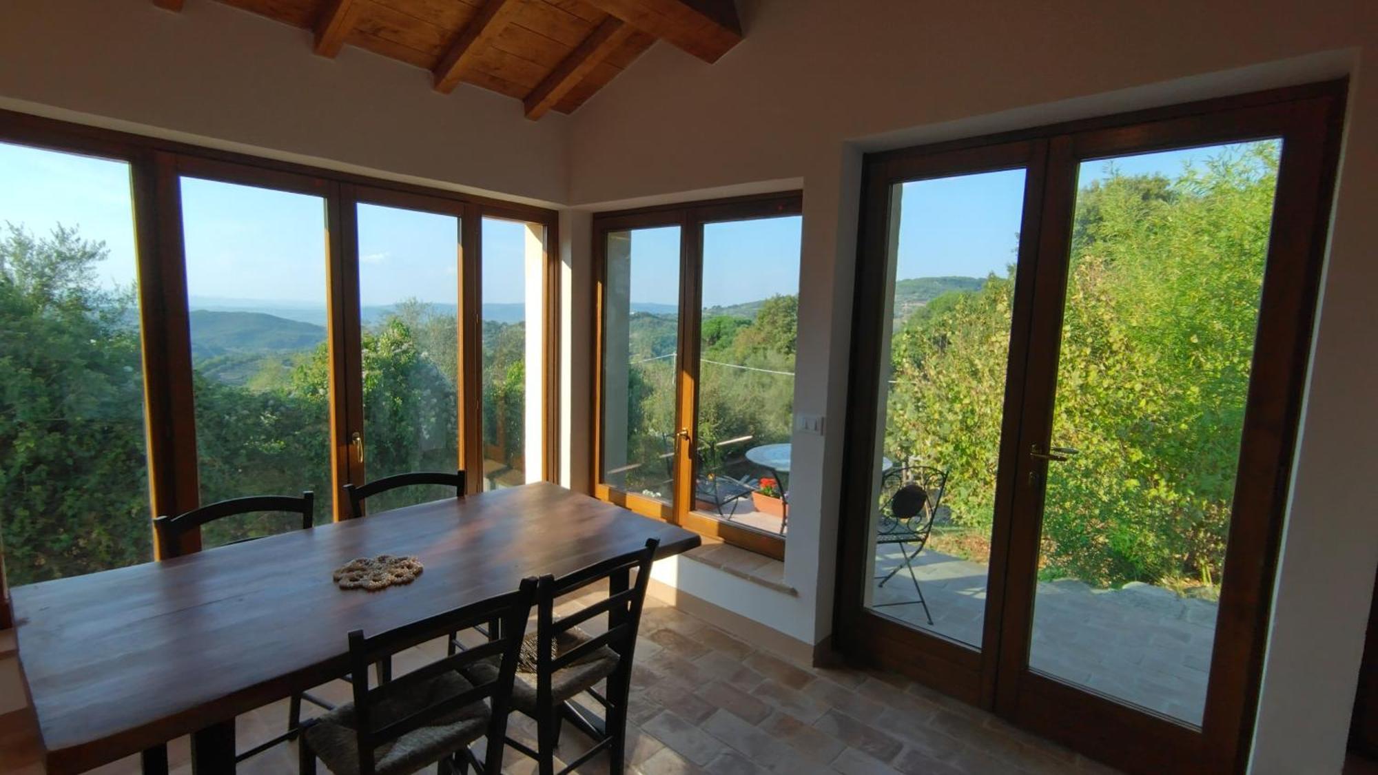 Podere Cerrete - Eco Farmhouse Castel del Piano  Exterior foto